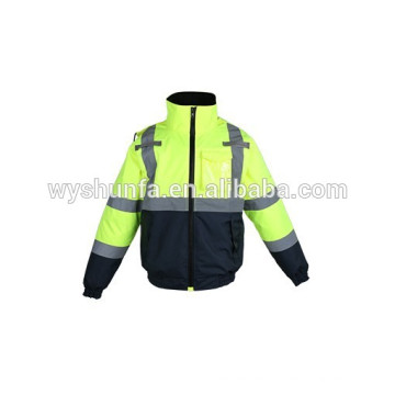 Chaqueta de seguridad de invierno de alta visibilidad ANSI / ISEA